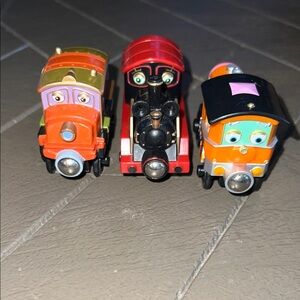 Chuggington set of 3 Colorful Trains for Kids, magnetic set